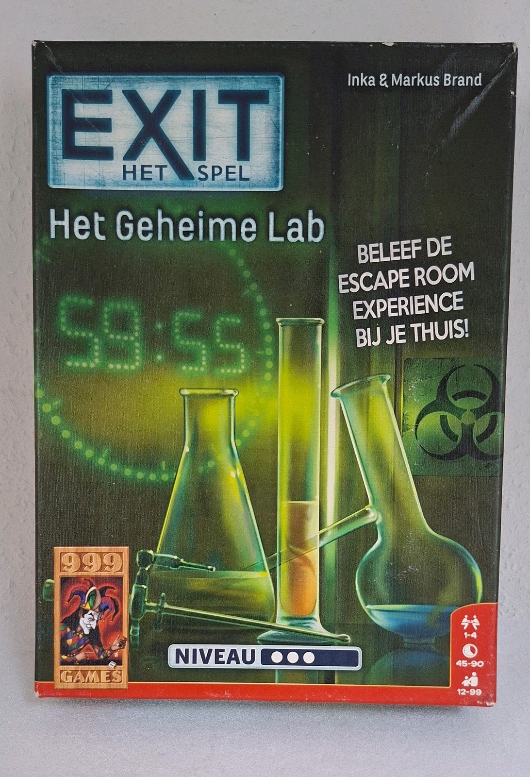 EXIT: Het Geheime Laboratorium (Escape Room Spel), Ophalen of Verzenden