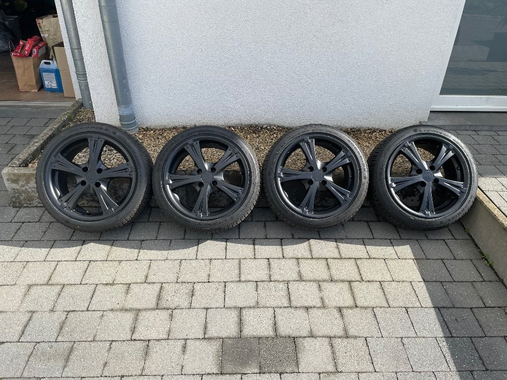 4 Roues 16" 4x100 - Pneus 4 Saisons  quasi-neufs - 195/45R16, Autos : Pièces & Accessoires, 4 Saisons, 16 pouces, Véhicule de tourisme