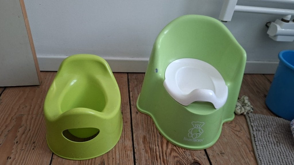 2 Petits pots - toilette bébé / enfant, Enlèvement, Comme neuf, Autres types