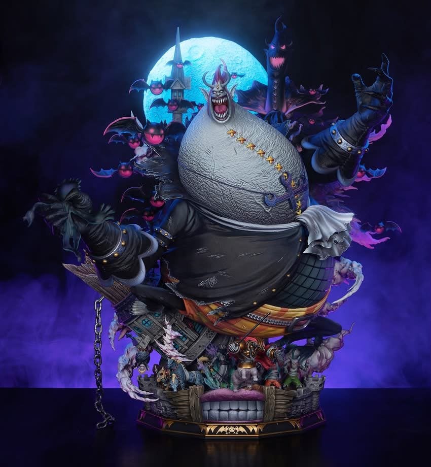 Jimei Palace Gecko Moria One Piece Anime Manga Statue, Collections, Enlèvement, Neuf, Fantasy