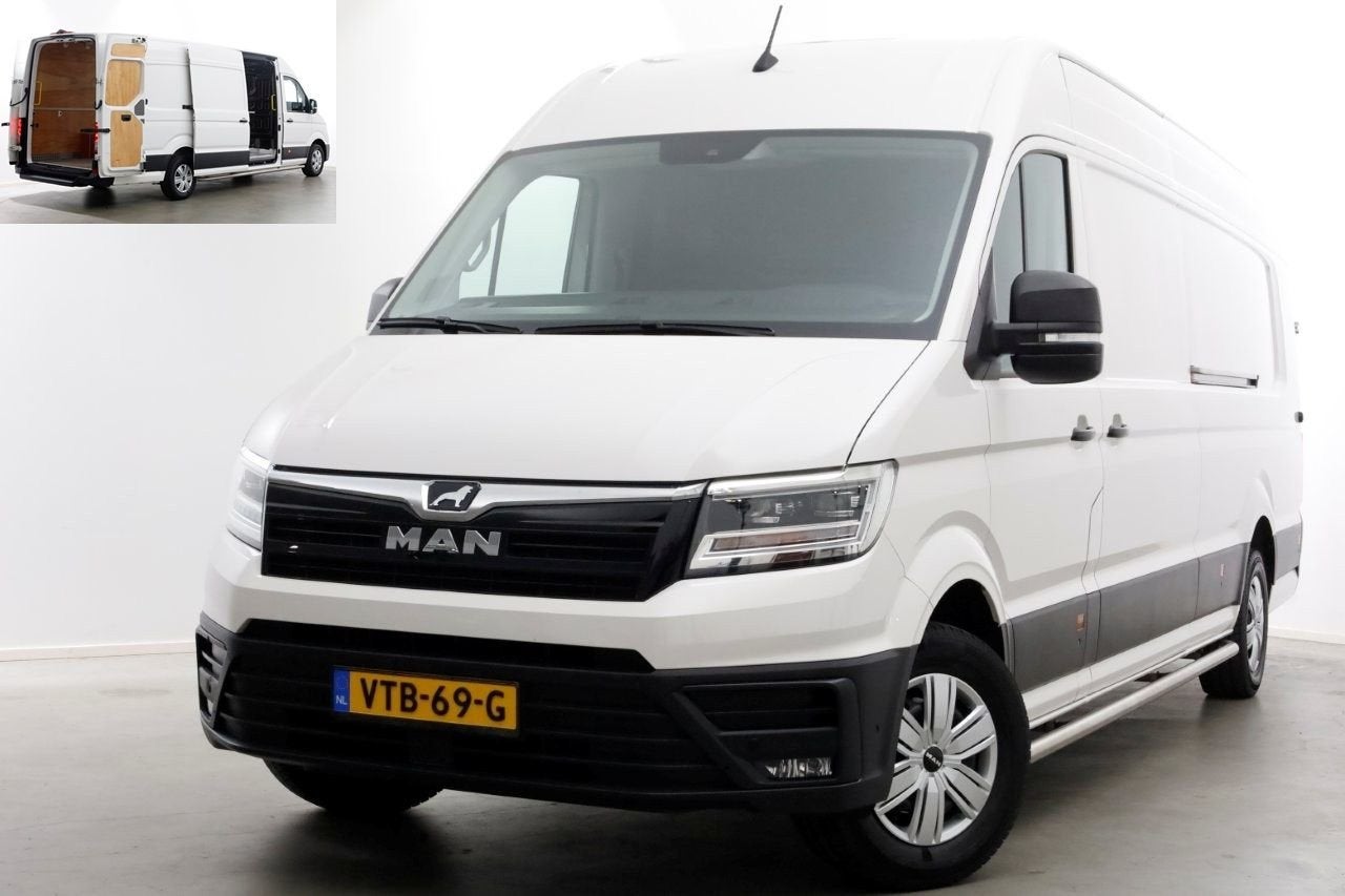 MAN TGE 3.180 2.0 177pk DSG-Automaat L5H3 (L4H2) Supermaxi L, Auto's, Automaat, Wit, Bedrijf, Diesel