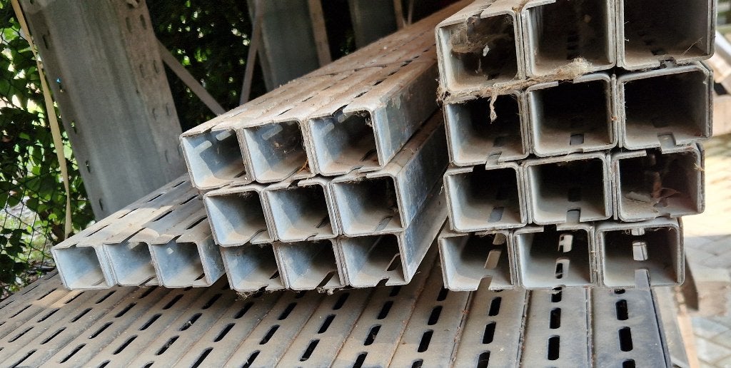 Metalen U profielen/GYPROC, Ophalen, Nieuw, IJzer