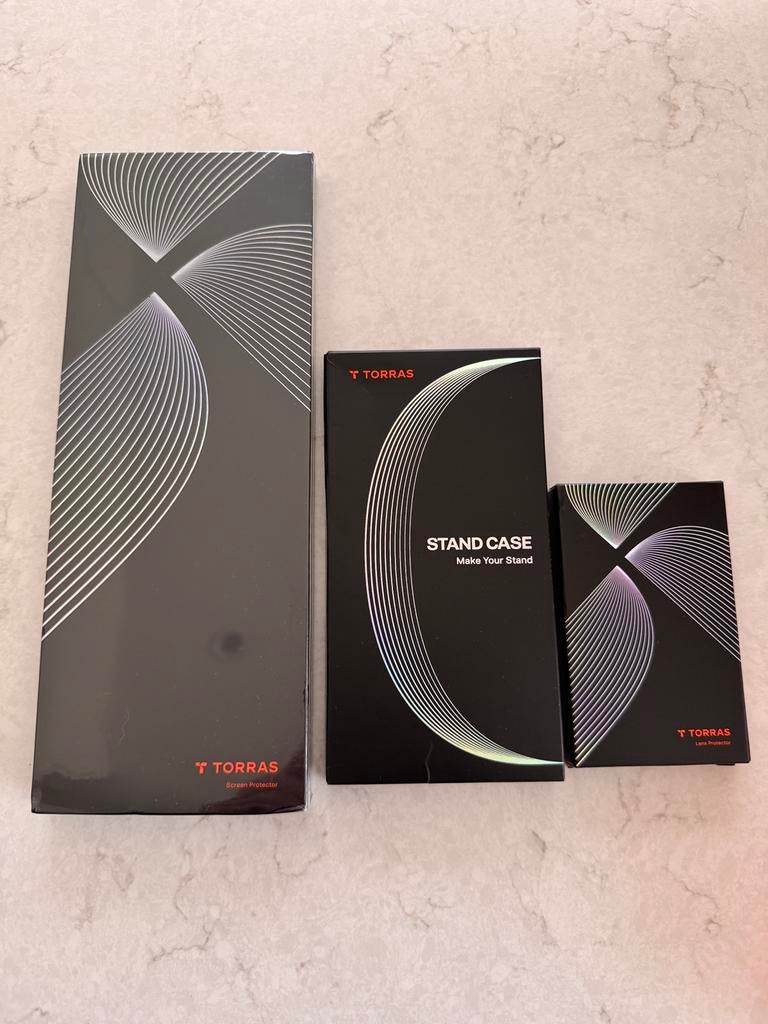 Torras Qstand Q3 Air + extra voor iPhone 17 Pro Max, Informatique & Logiciels, Disques enregistrables, Enlèvement, Comme neuf
