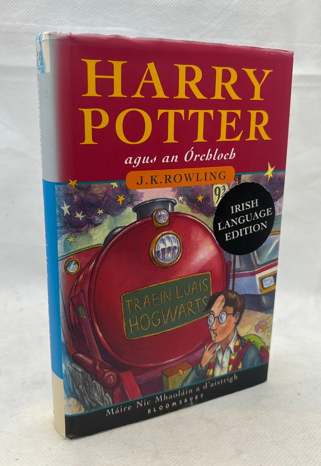 Harry Potter agus an Órchloch – Irish Ed 1st Printing 2004, Collections, Harry Potter, Comme neuf, Enlèvement ou Envoi