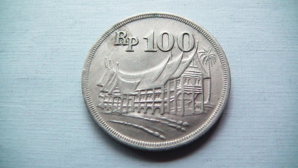 indonesie 100 rupiah 1973, Enlèvement