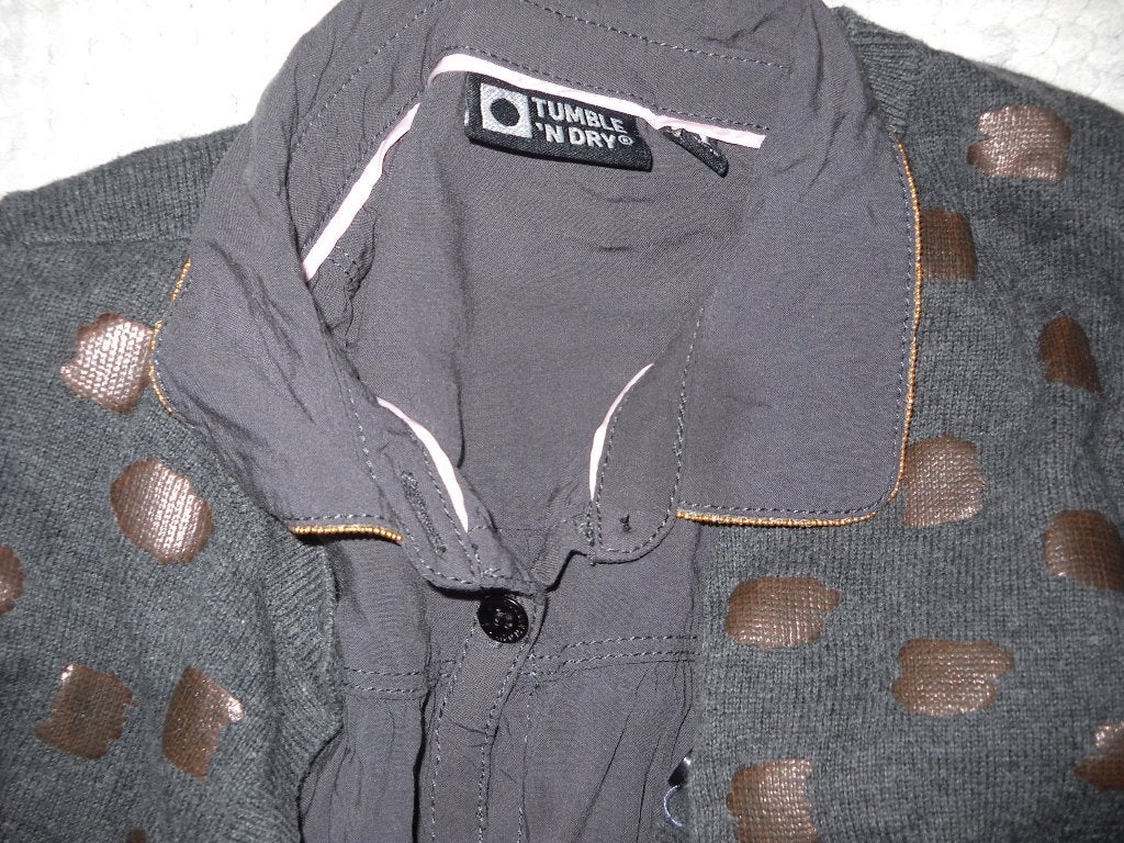 kleedje tumble'n dry + vestje filou-110-5jaar, Kinderen en Baby's, Ophalen, Zo goed als nieuw, Meisje