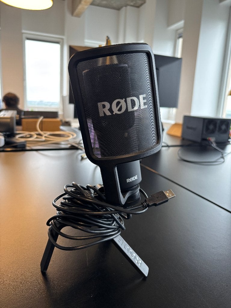 Røde NT-USB, Musique & Instruments, Microphones, Comme neuf, Micro studio, Enlèvement ou Envoi