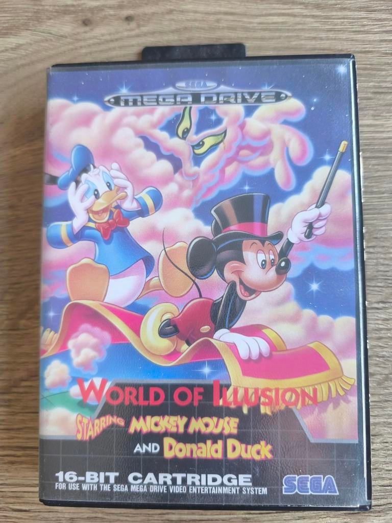 World of illusion starring Mickey mouse and Donald duck, Enlèvement