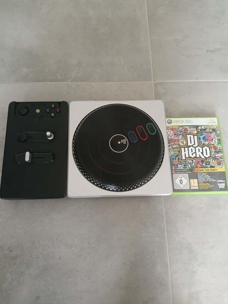 dj hero + game, Games en Spelcomputers, Games | Xbox 360, Ophalen of Verzenden, Gebruikt
