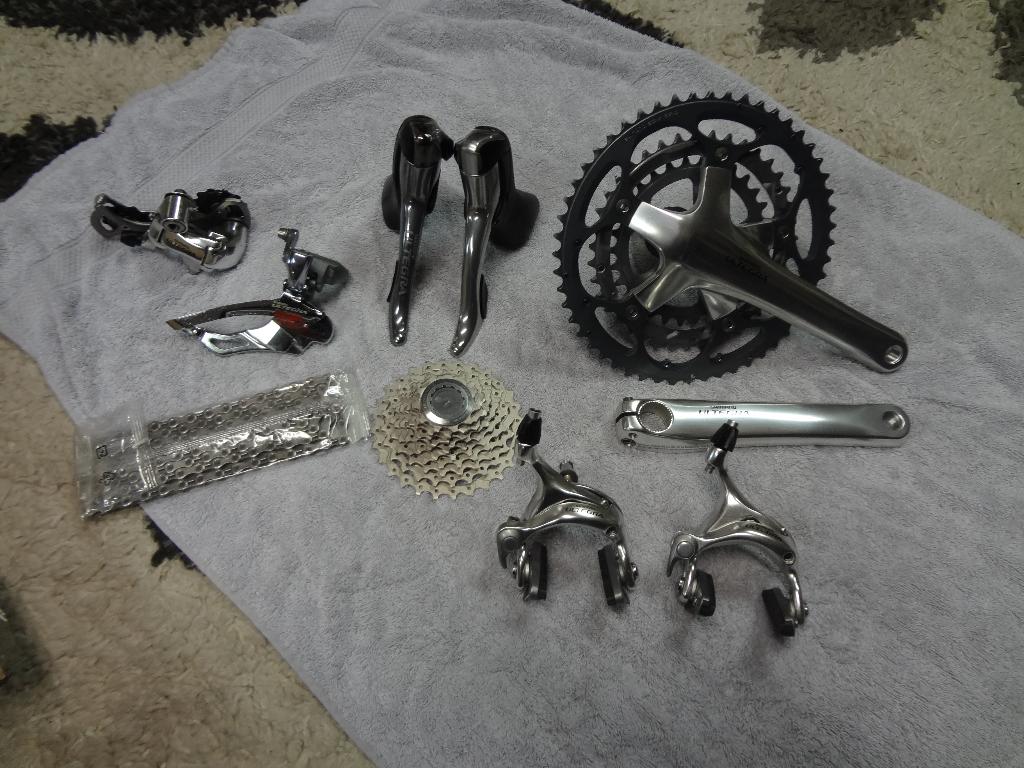 Nieuw shimano ultegra 10sp triple groep set, Enlèvement ou Envoi, Neuf, Autres types