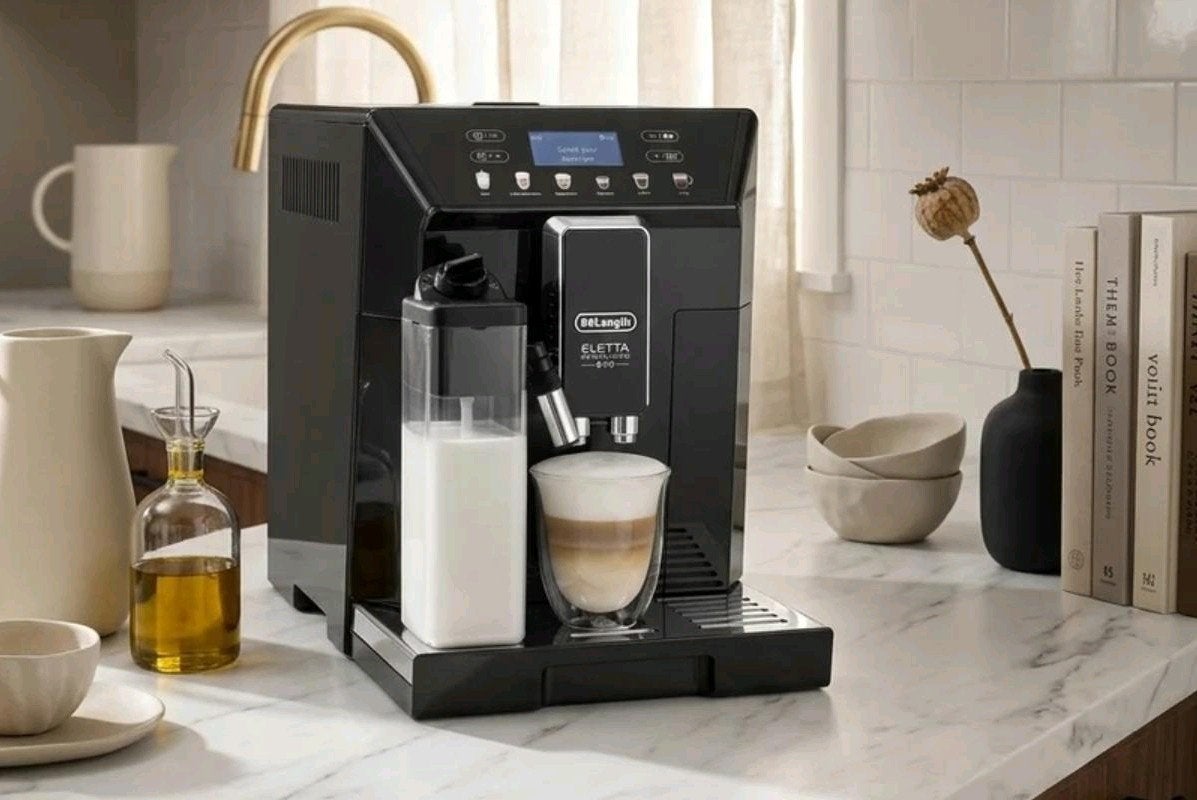 Volautomatische Delonghi espresso koffiemachine, Elektronische apparatuur, Ophalen, Koffiemachine