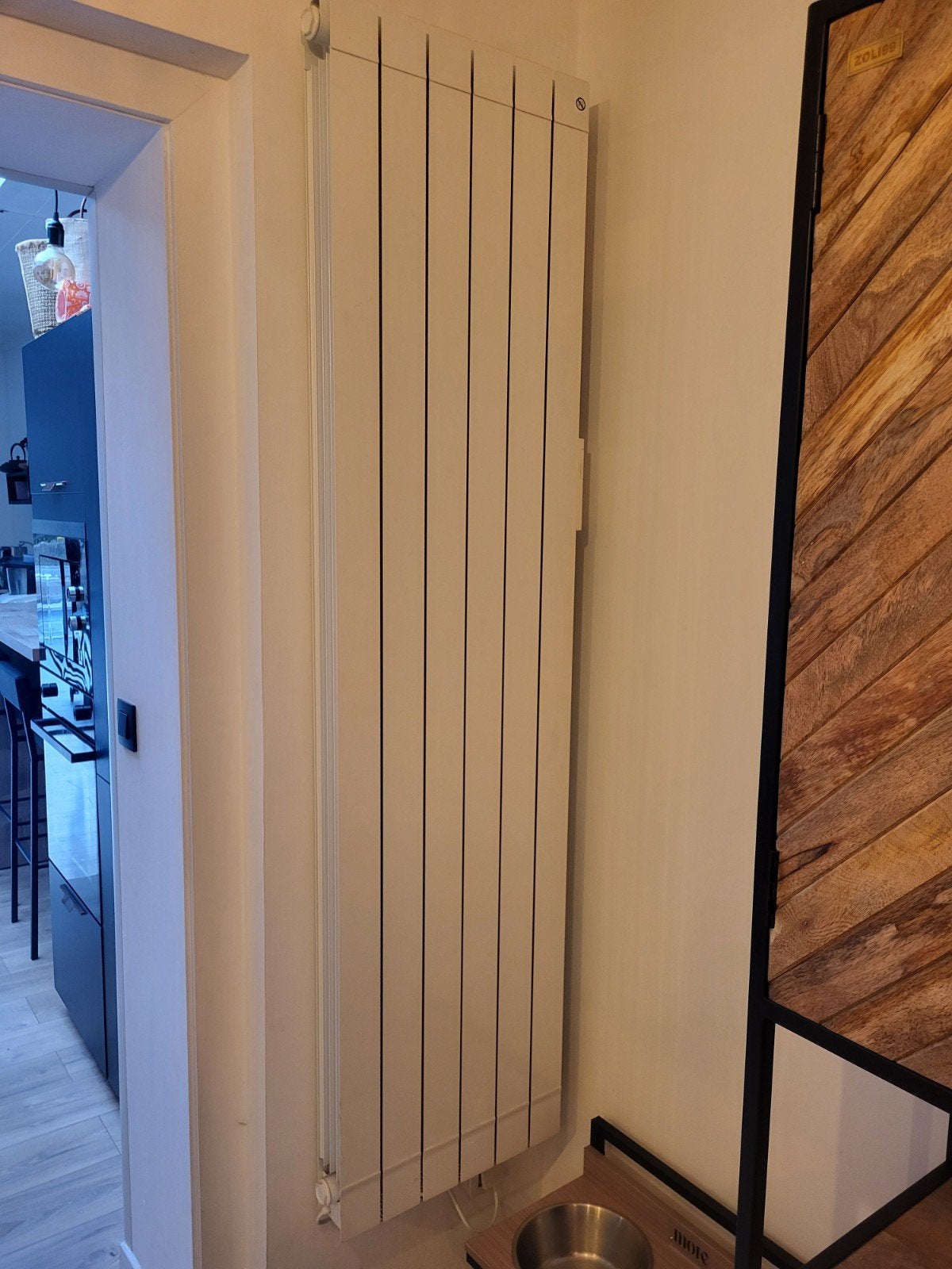 Lot de 3 radiateurs électriques surface de chauffe 60 m2, Radiateur
