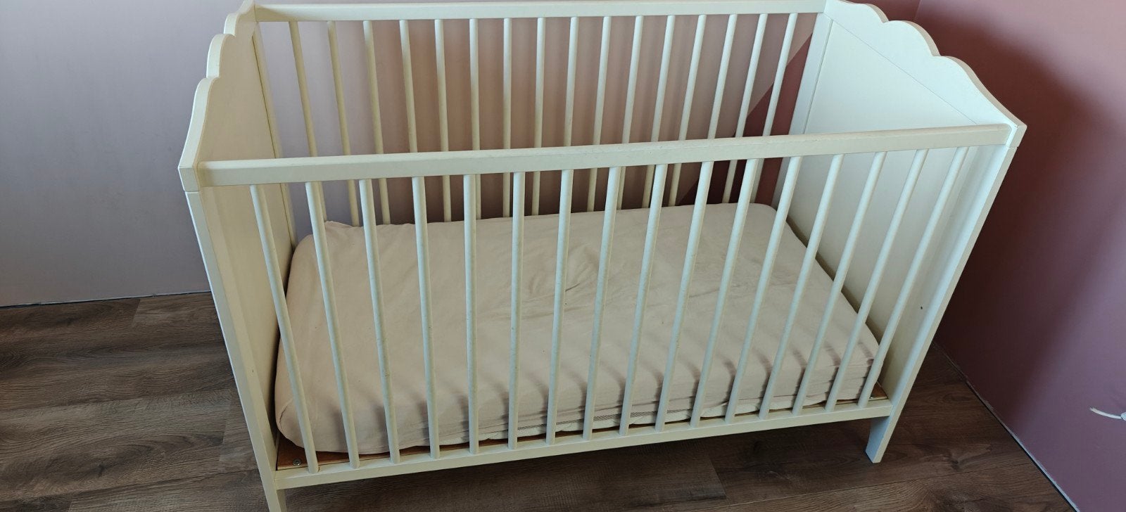 Babybed met matras, Enlèvement, Utilisé, Lit