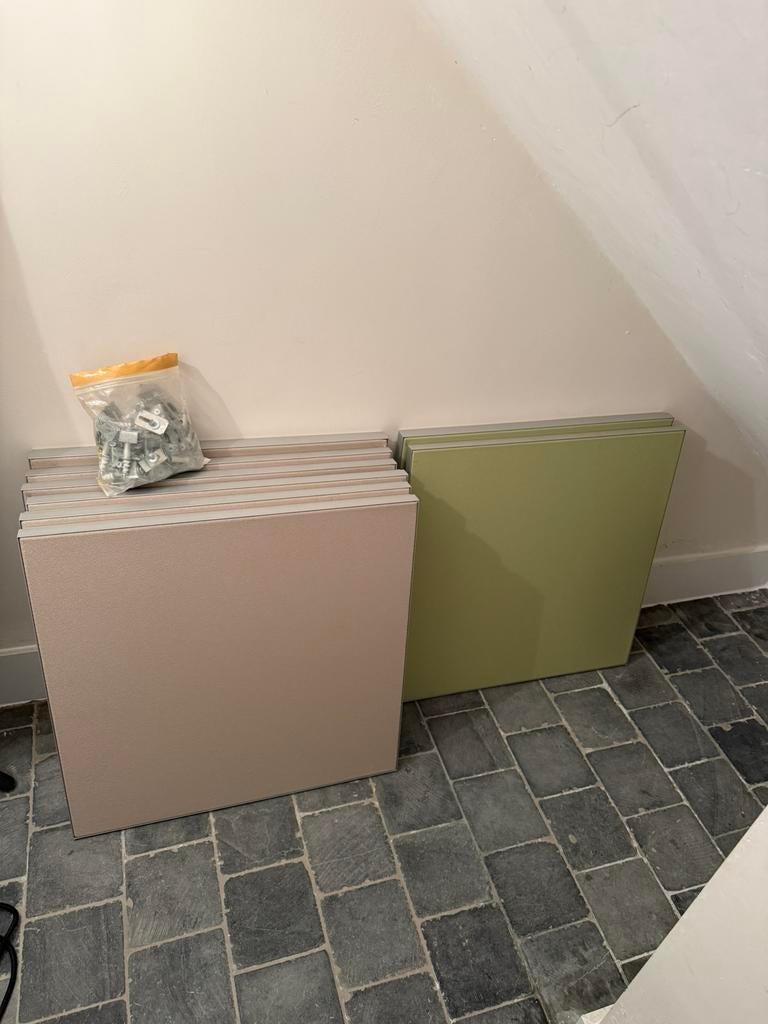 Akoestische panelen, Ophalen