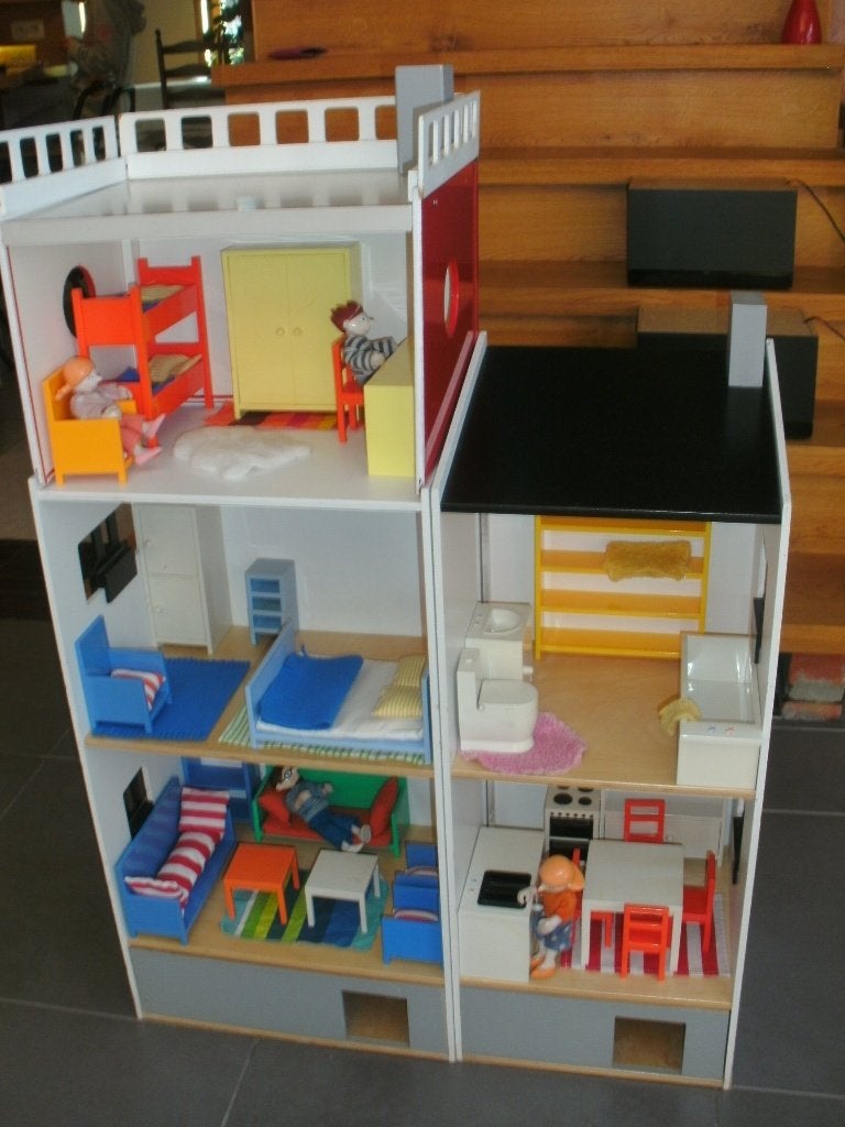 Lief poppenhuisje., Kinderen en Baby's, Speelgoed | Poppenhuizen, Ophalen, Zo goed als nieuw, Poppenhuis