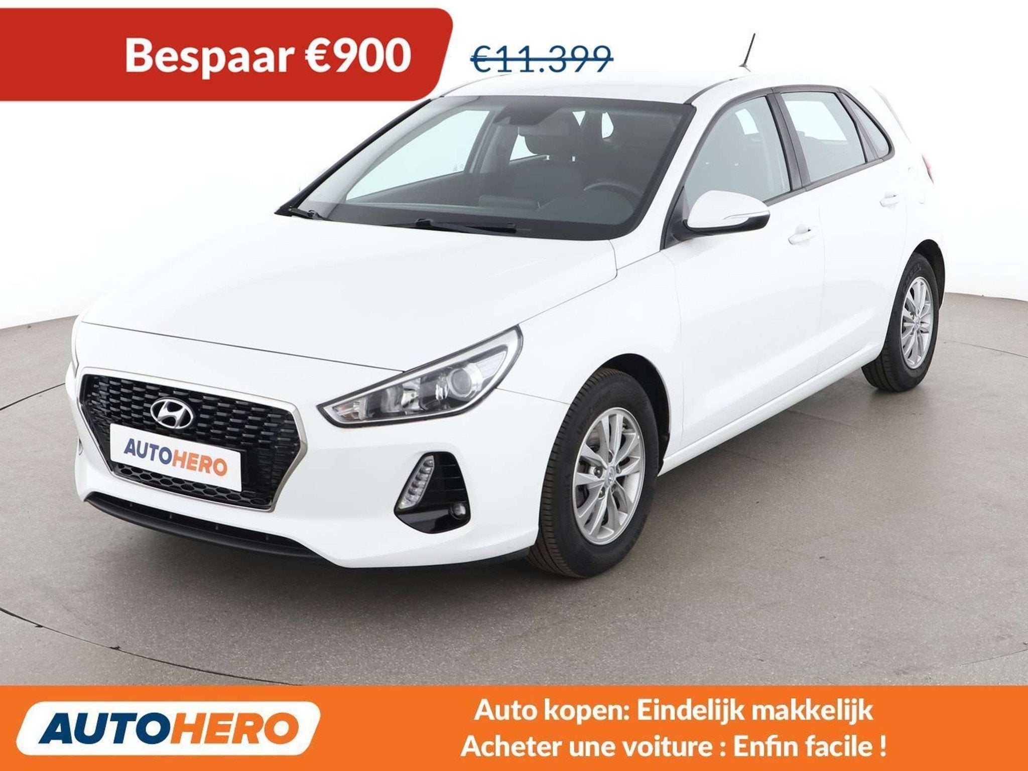 Hyundai i30 1.0 TGDI Classic (bj 2017), Auto's, Hyundai, Stof, Gebruikt, 1417 kg, 998 cc