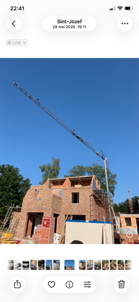 Bouwkraan 30 m td huur
