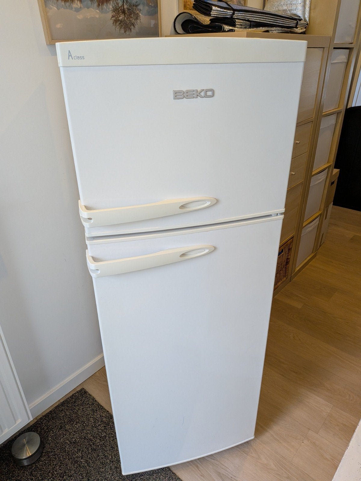 Beko koel-vriescombinatie koel-/vriescombinatie, Ophalen, Gebruikt, 200 liter of meer, Met aparte vriezer