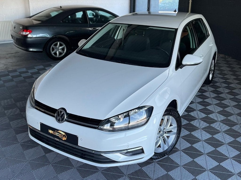 Volkswagen Golf 1.0TSI 1e eigenaarsgarantie 12 maanden, Auto's, Voorwielaandrijving, Stof, Wit, 5 deurs