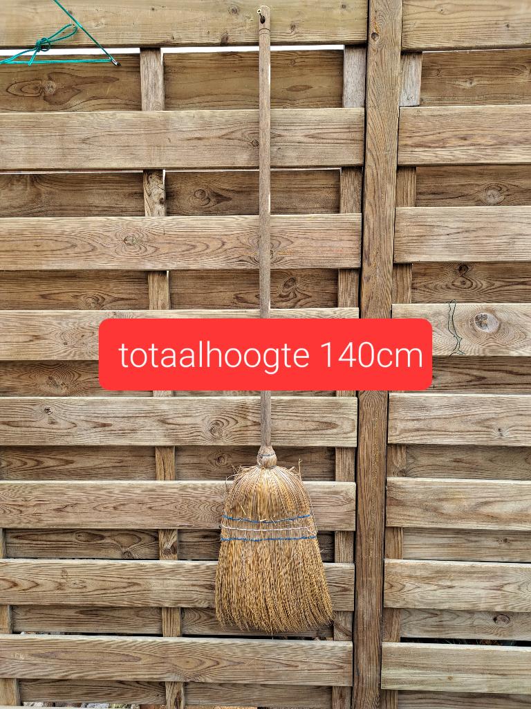 bezem   zandbezem 130 cm      allerlei, Ophalen, Gebruikt, Bezem