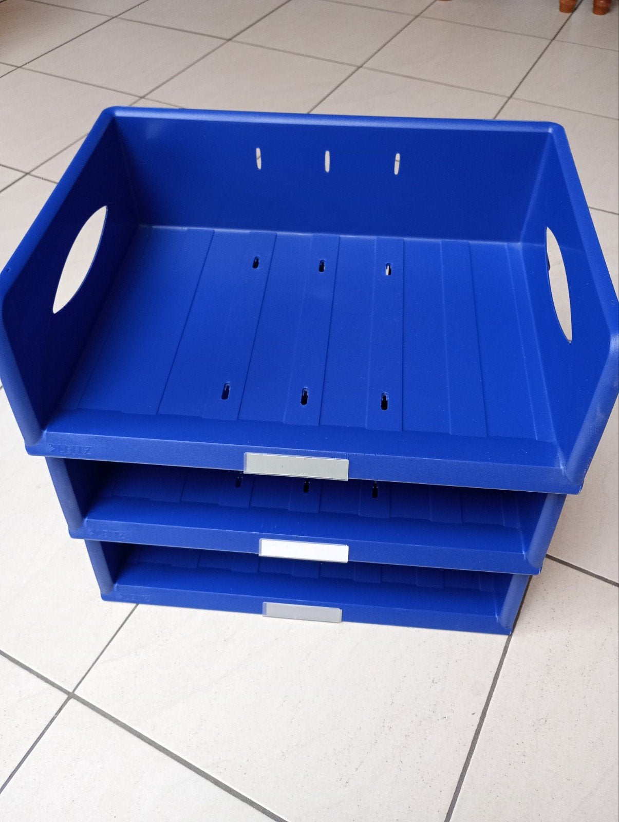 3  Leitz opbergvakjes, sorteerbakje, brievenbak, Diversen, Bureau-accessoires, Ophalen, Zo goed als nieuw
