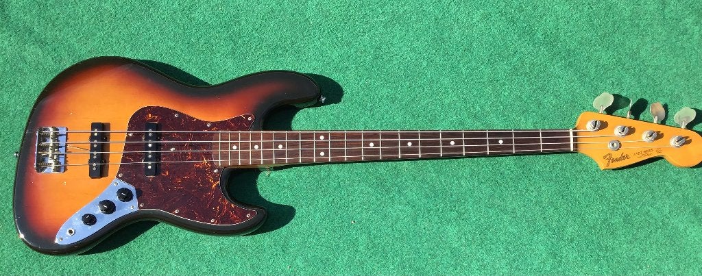 1990 Fender jazz bass ‘62 made in Japan, Muziek en Instrumenten, Snaarinstrumenten | Gitaren | Bas, Ophalen, Zo goed als nieuw
