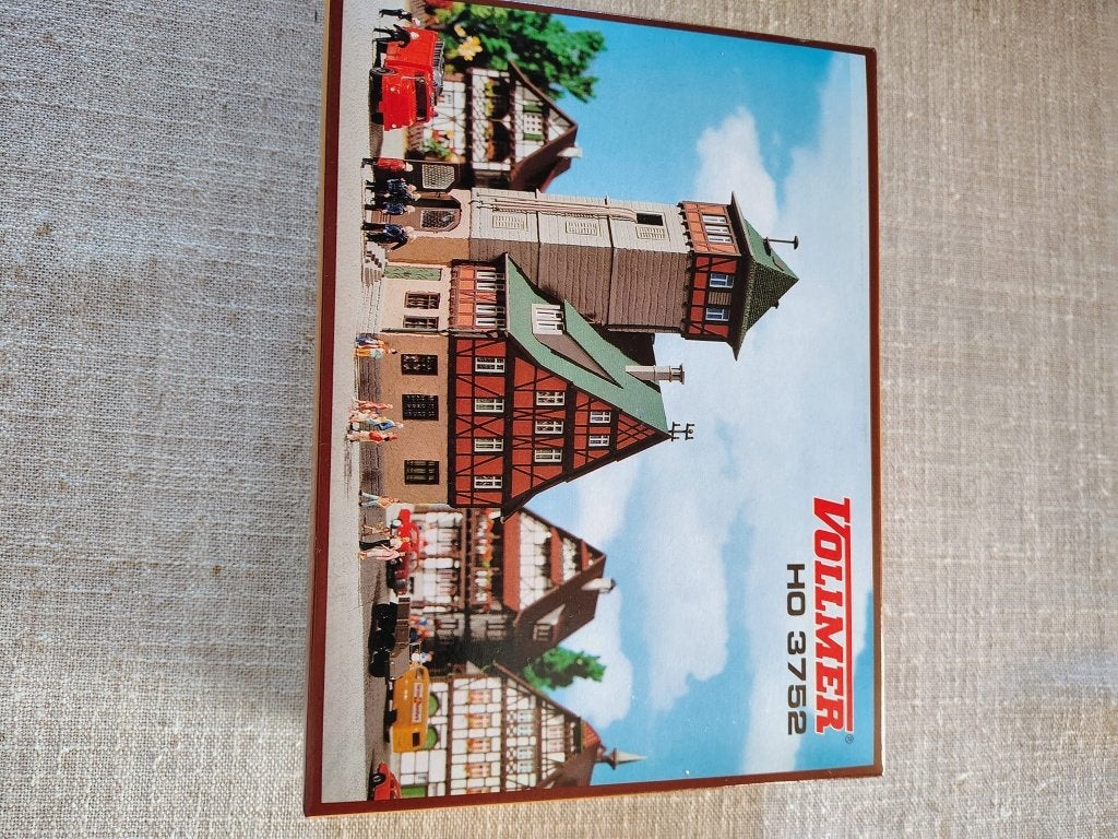Vollmer HO 3752 Spritzenhaus, Overige merken, Gelijkstroom of Wisselstroom, Brug, Tunnel of Gebouw, Nieuw