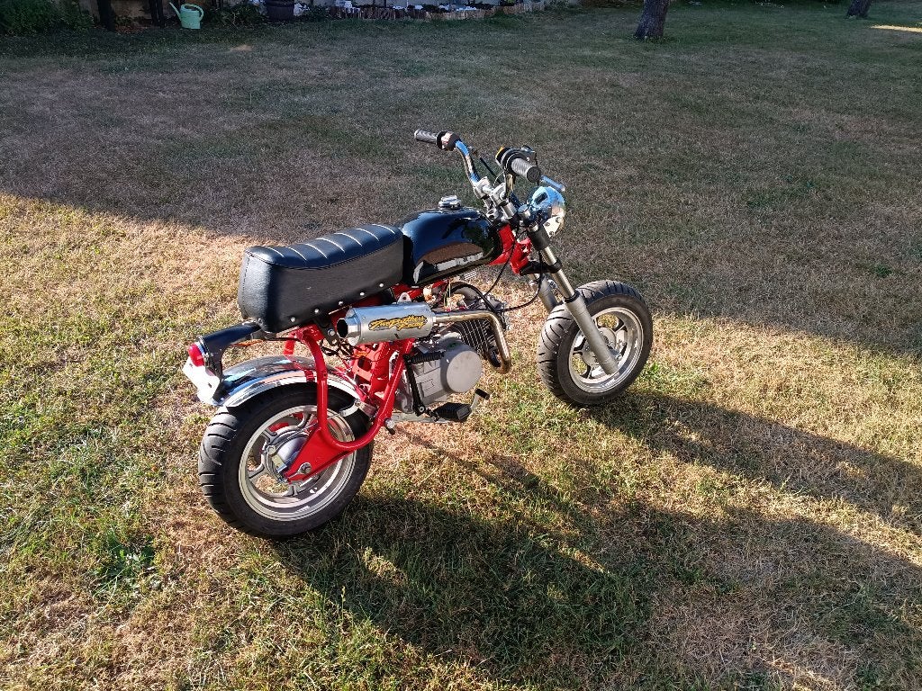 monkey Z50A, Vélos & Vélomoteurs, Mini Bikes, Midi Bikes & Pit Bikes, Comme neuf, Autres types, Frein à tambour, Enlèvement