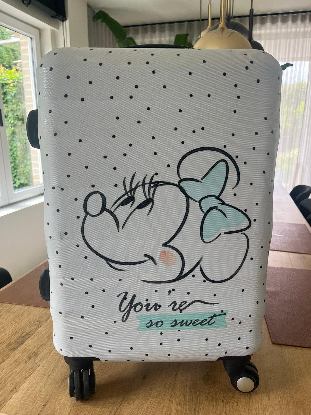 Reiskoffer, Handtassen en Accessoires, Koffers, Gebruikt, 50 tot 60 cm, 35 tot 45 cm, Wieltjes