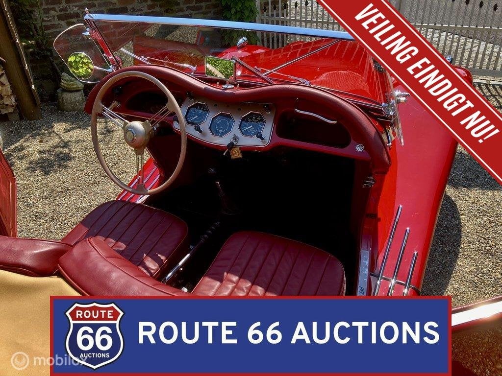 MG TF 1250 | 1955 | Route 66 Auctions, Autos, Achat, Entreprise, Boîte manuelle, Autre carrosserie