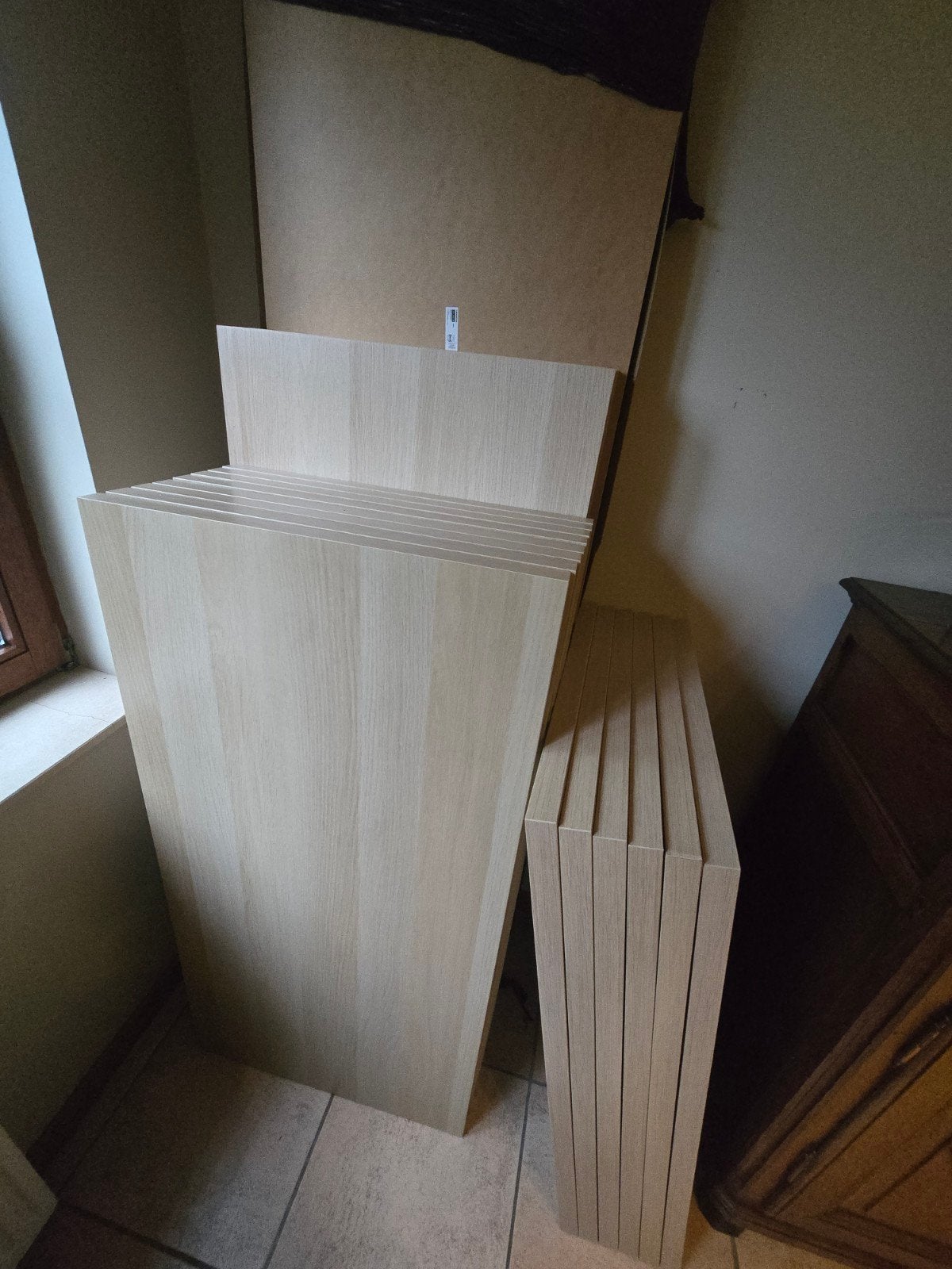 lot de 19 planches bureau ikea diff dim 100/120/140/200, Bricolage & Construction, Casiers & Boîtes, Enlèvement