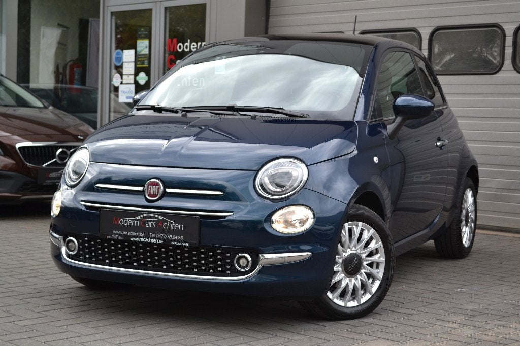Fiat 500 1.0 Hybride * 2024 * Pano * GSP * Carplay * 1e eig., Auto's, Voorwielaandrijving, Stof, Euro 6, Blauw