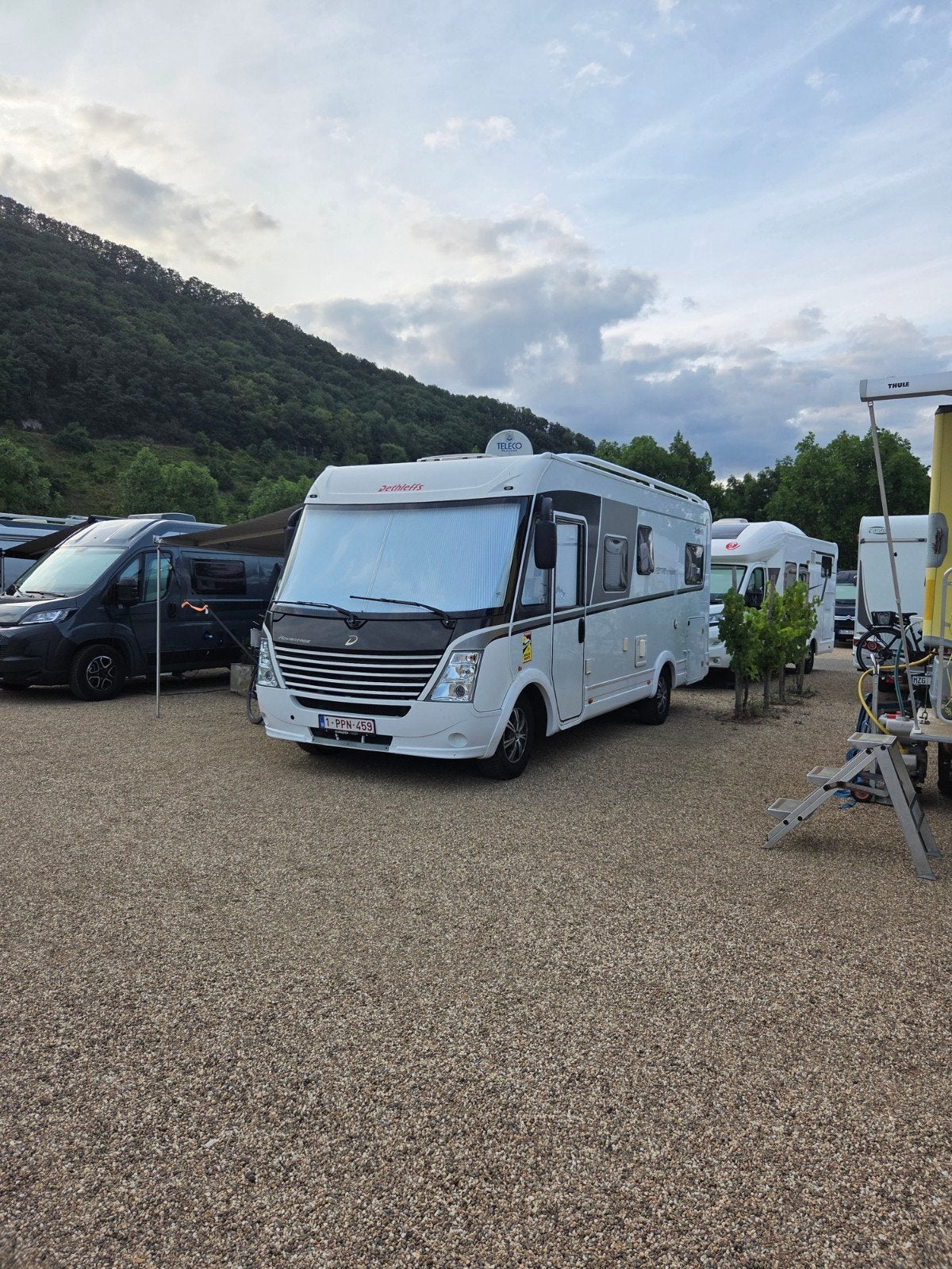 Camper Dethleff te koop, ABS, Toilette à cassette, Fiat, Boîte manuelle