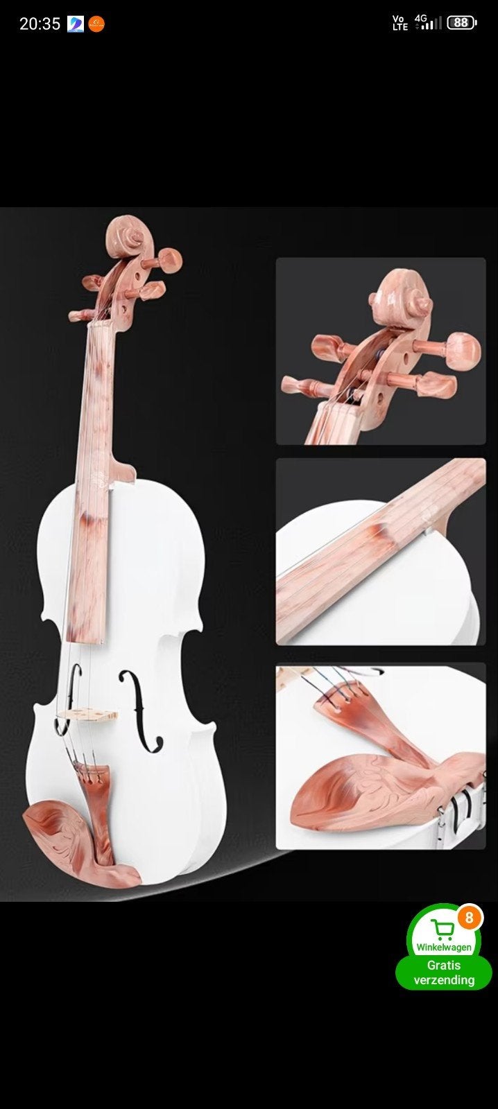 Violine. Av-102       .    New, Ophalen of Verzenden