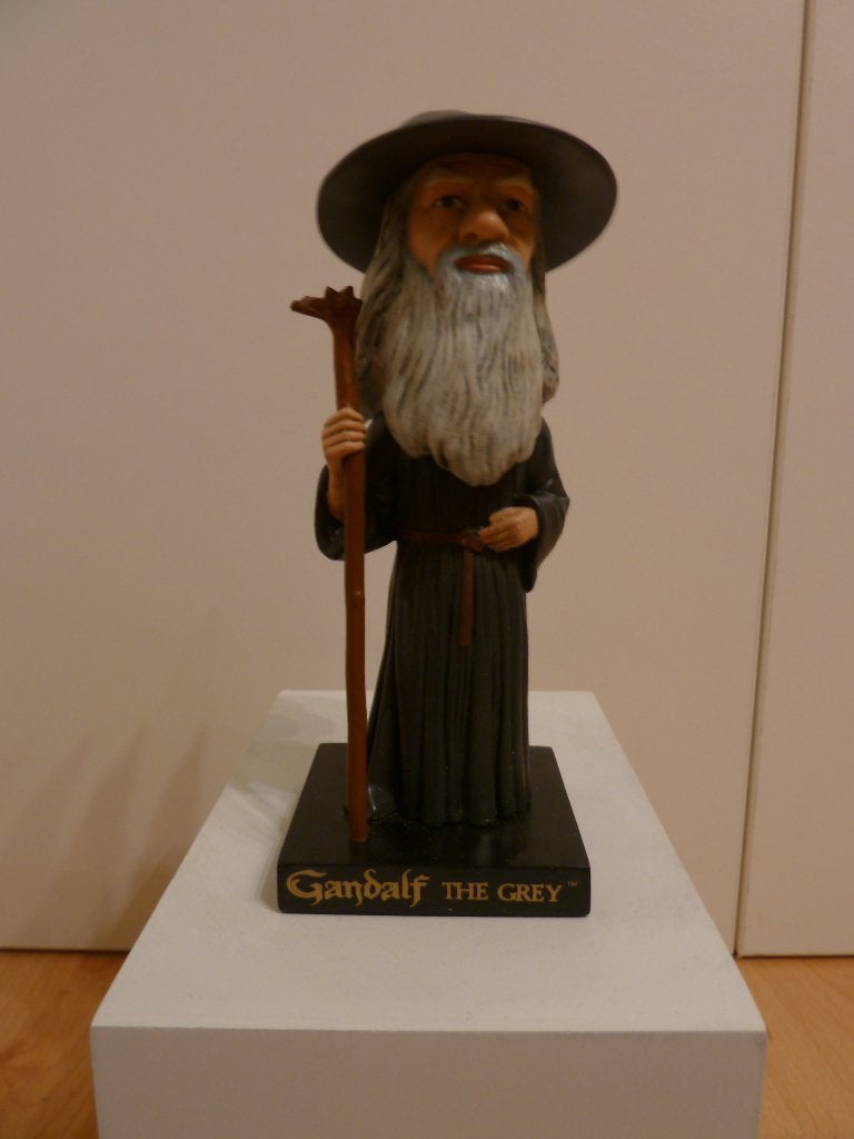 Bobble head Gandalf the Grey, Verzamelen, Ophalen of Verzenden, Zo goed als nieuw, Film, Beeldje, Replica of Model