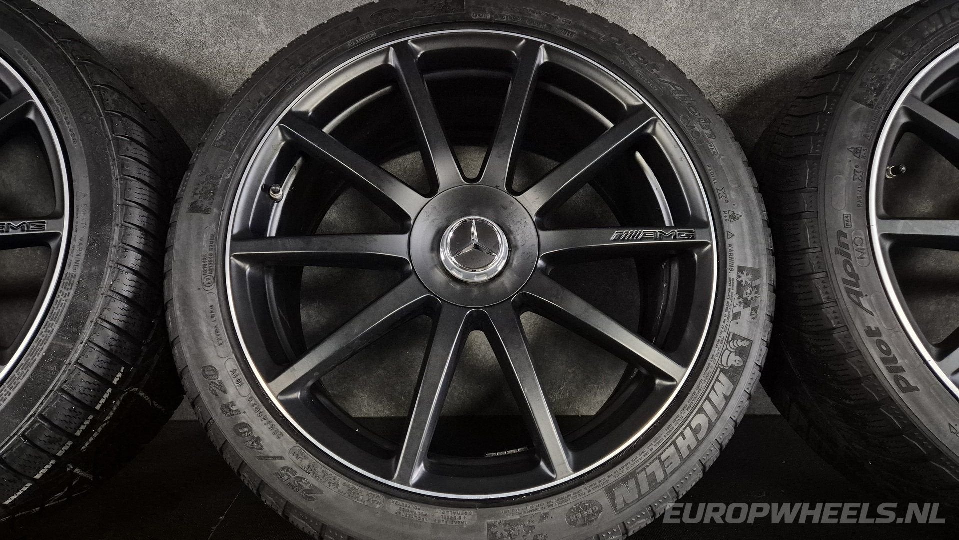 UNIEKE 20 inch velgen S63 S65 AMG winterbanden W222 C217, Auto-onderdelen, Banden en Velgen, Gebruikt, 255 mm, -, -