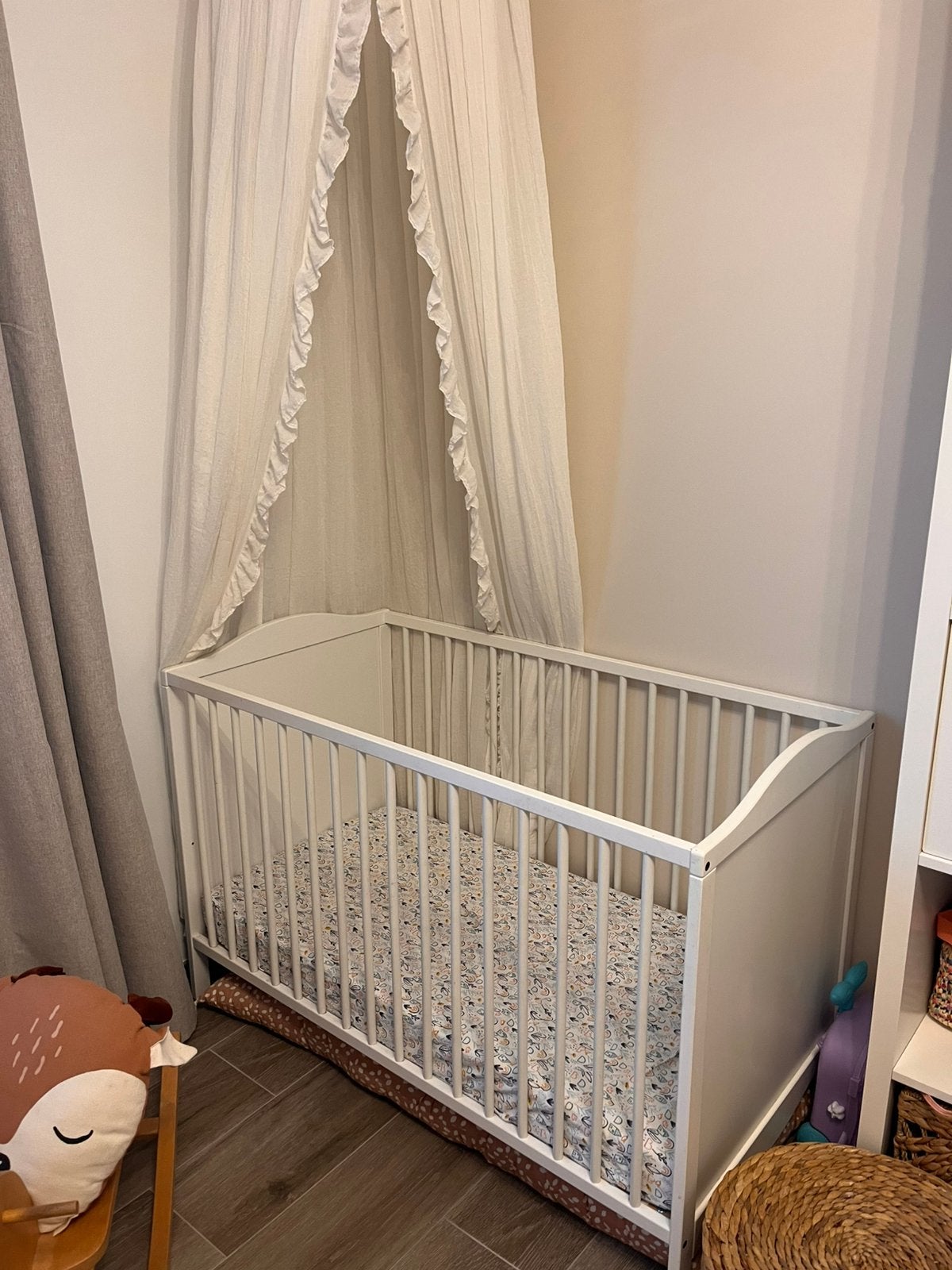 Lit bebe avec matelas, Enlèvement, Comme neuf