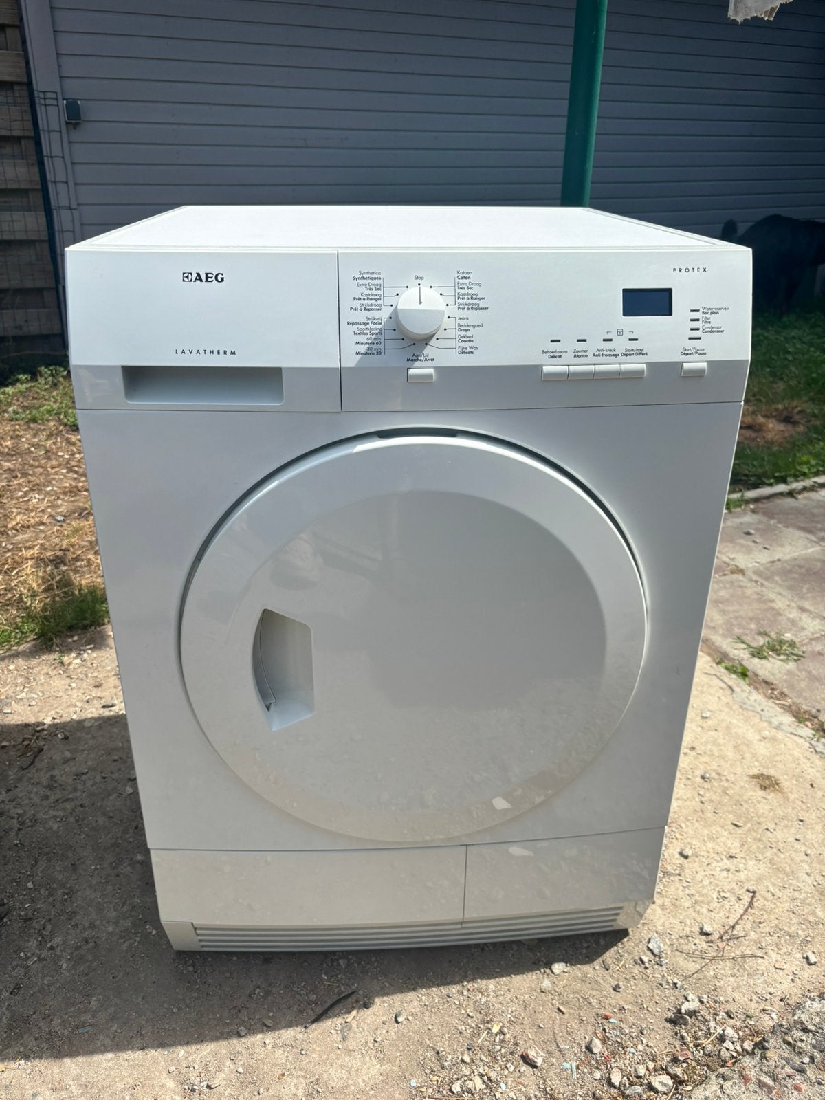 Te koop aeg condentie droogkast, Elektronische apparatuur, Droogkasten, Ophalen, Zo goed als nieuw