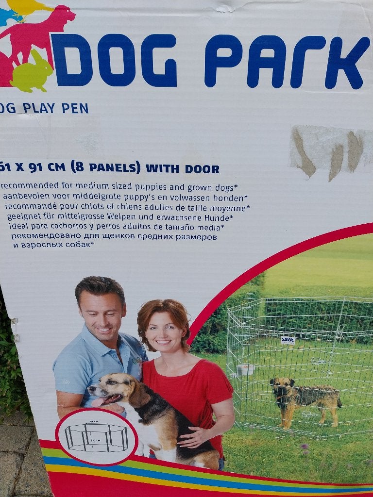 Parc pour chiot, Animaux & Accessoires, Autres marques, Enlèvement, Comme neuf, Enclos pour chien