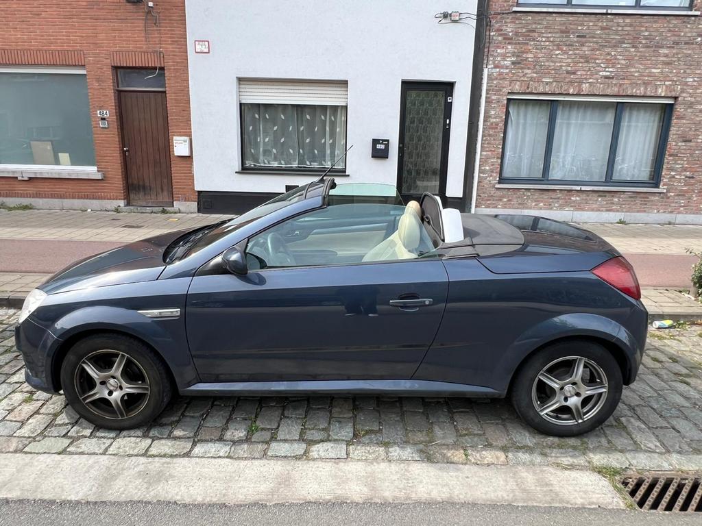Opel Tigra roadster, Auto's, Voorwielaandrijving, Beige, Cabriolet, Leder