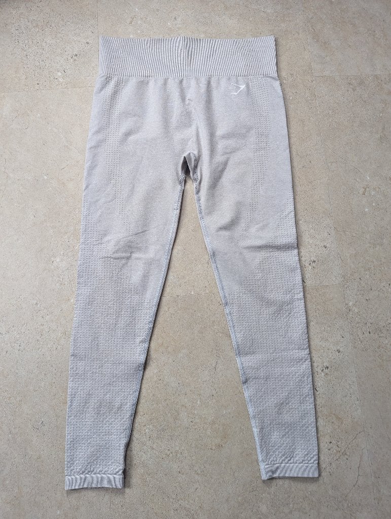 Grijze Gymshark-legging, Kleding | Dames, Sportkleding, Verzenden, Maat 42/44 (L), Fitness of Aerobics, Grijs