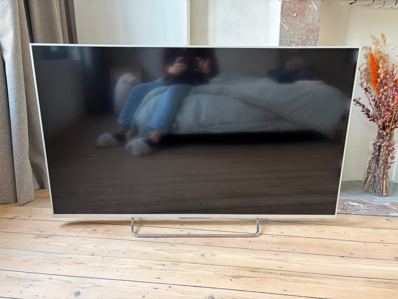 Sony KDL-55W807C, TV, Hi-fi & Vidéo, LED, Enlèvement, Utilisé, 100 cm ou plus