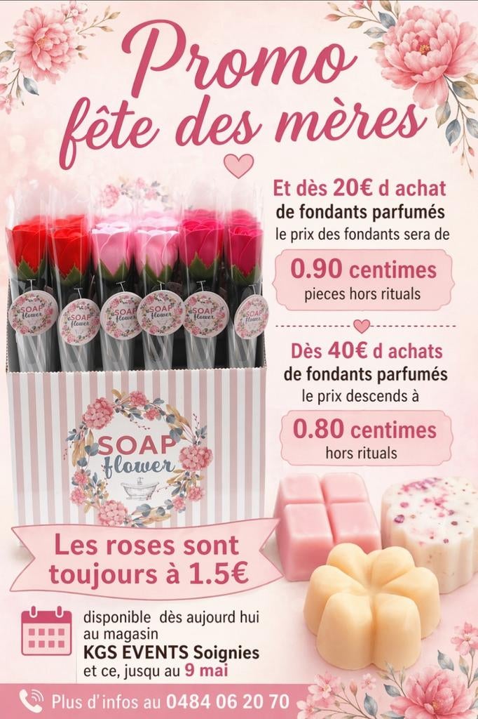 Fondants et roses naturels et coffrets rituals neufs, Handtassen en Accessoires, Ophalen