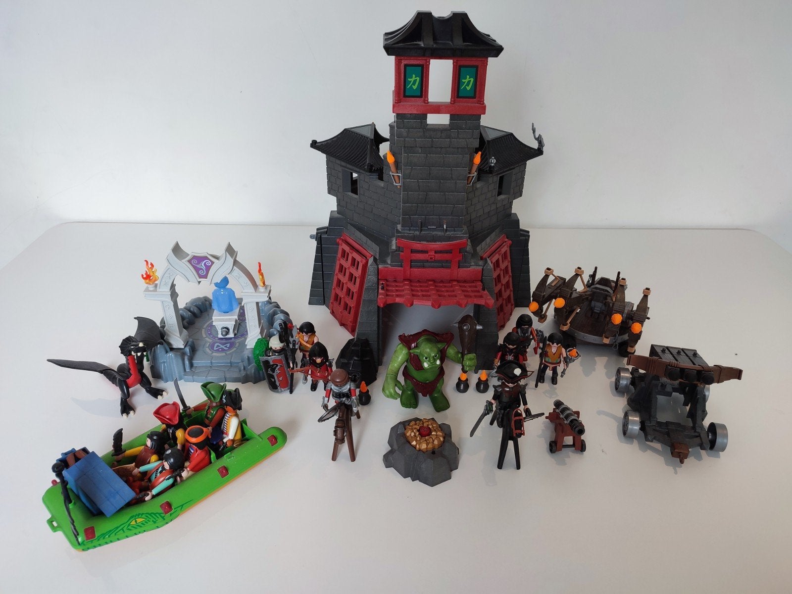 Playmobil kasteel met ridders, Ophalen, Gebruikt, Overige merken