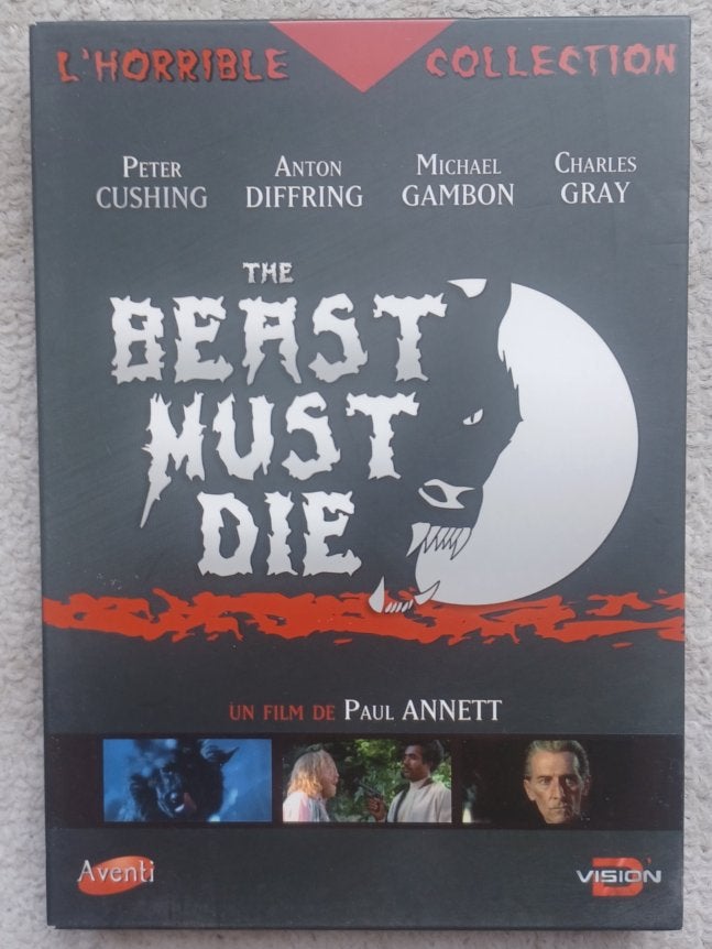 DVD 'the beast must die' Peter Cushing(1974,angl + st franç), Cd's en Dvd's, Dvd's | Horror, Ophalen of Verzenden