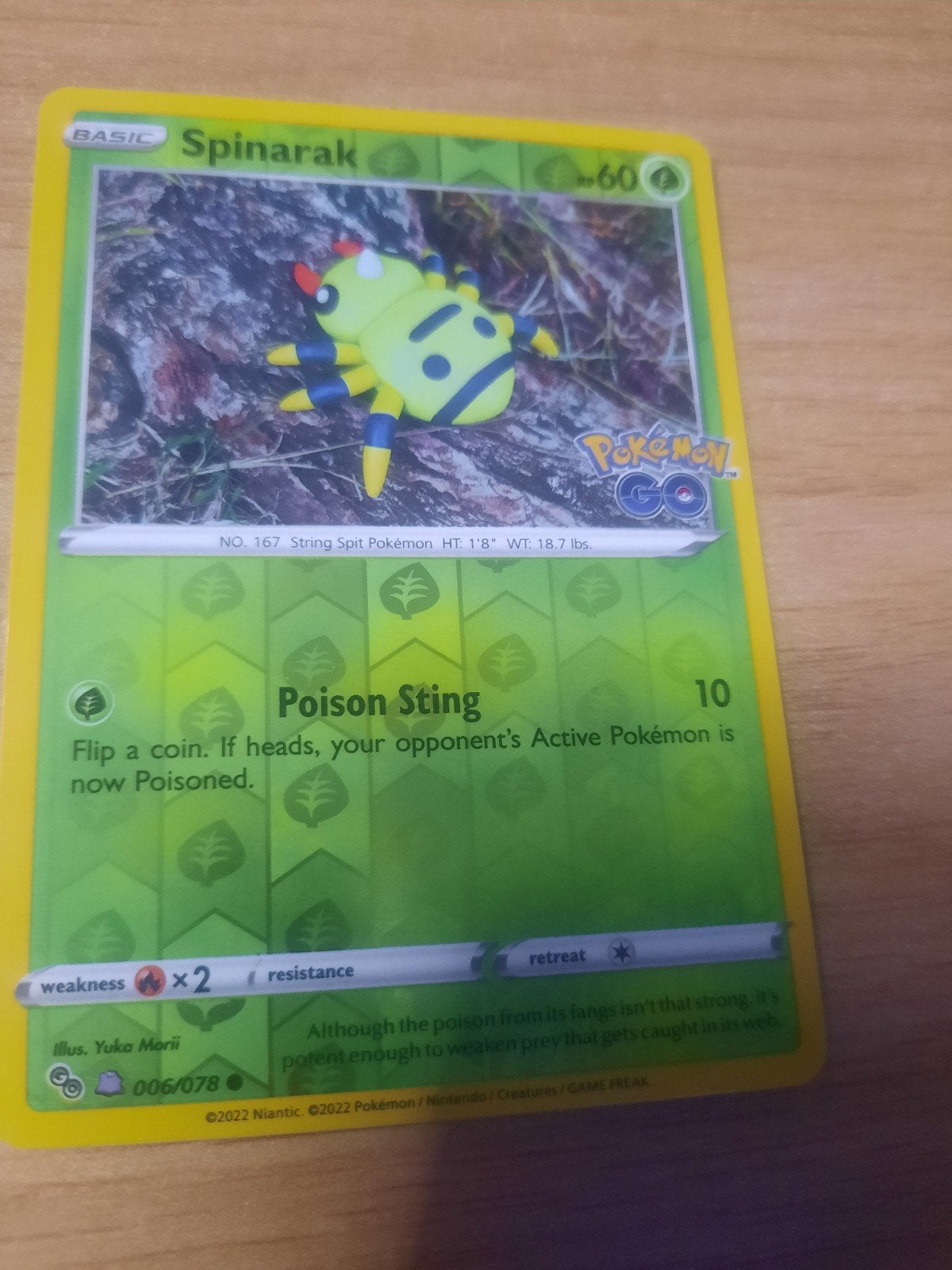 Spinarek 006/078 ongepeld, Hobby en Vrije tijd, Ophalen
