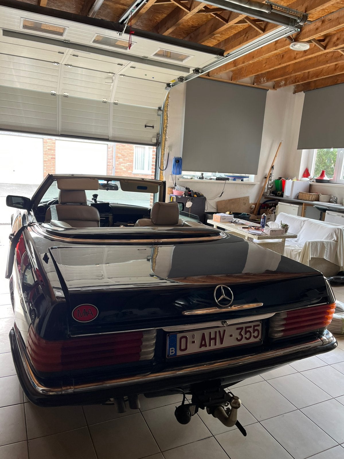 Mercedes 300 SL /88, Autos, Oldtimers & Ancêtres, Particulier, Air conditionné, Verrouillage central, Intérieur cuir, Radio, Sièges chauffants