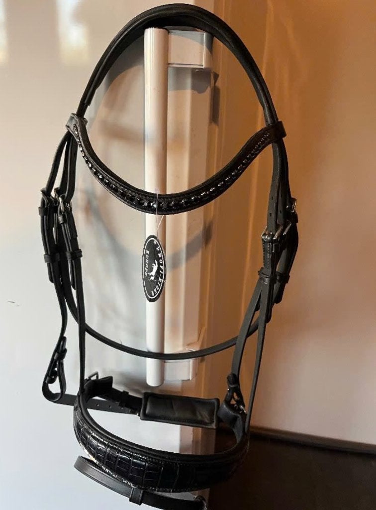 Hoofdstel full zwart, Hoofdstel, Ophalen of Verzenden, Zwart, BR