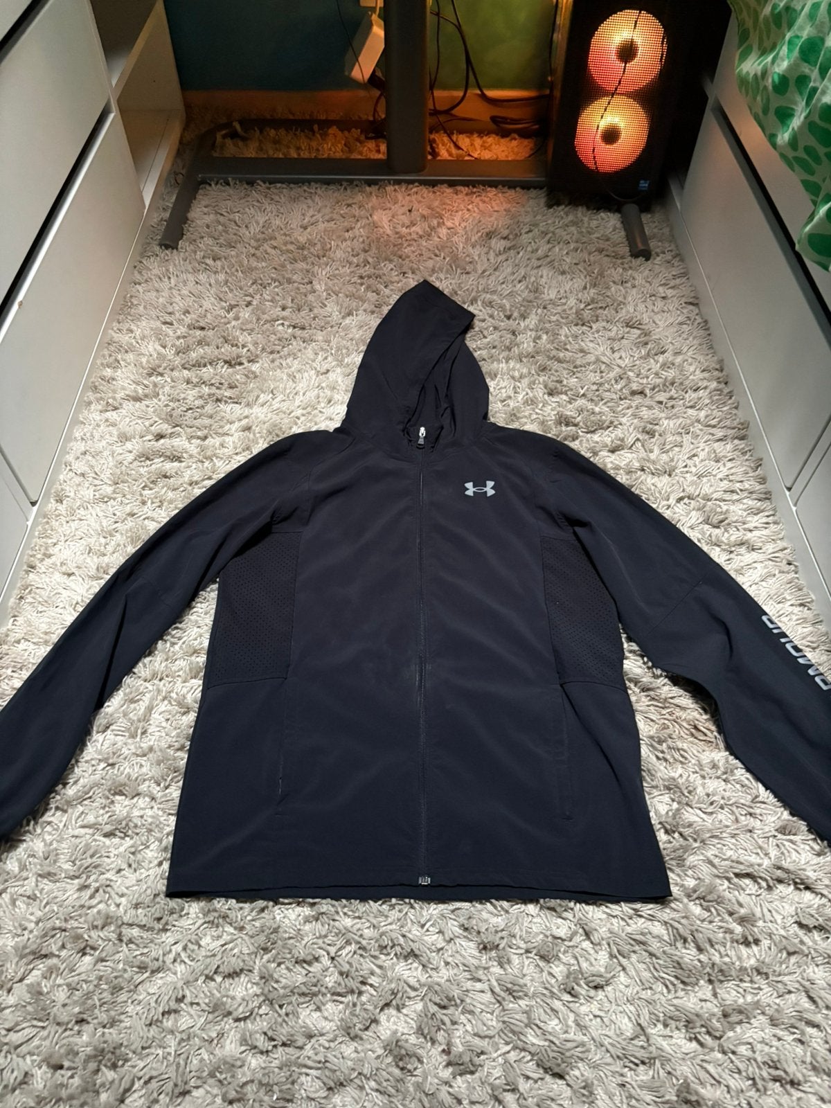 Veste Under Armour, Ophalen, Zo goed als nieuw, Maat 46 (S) of kleiner, Zwart
