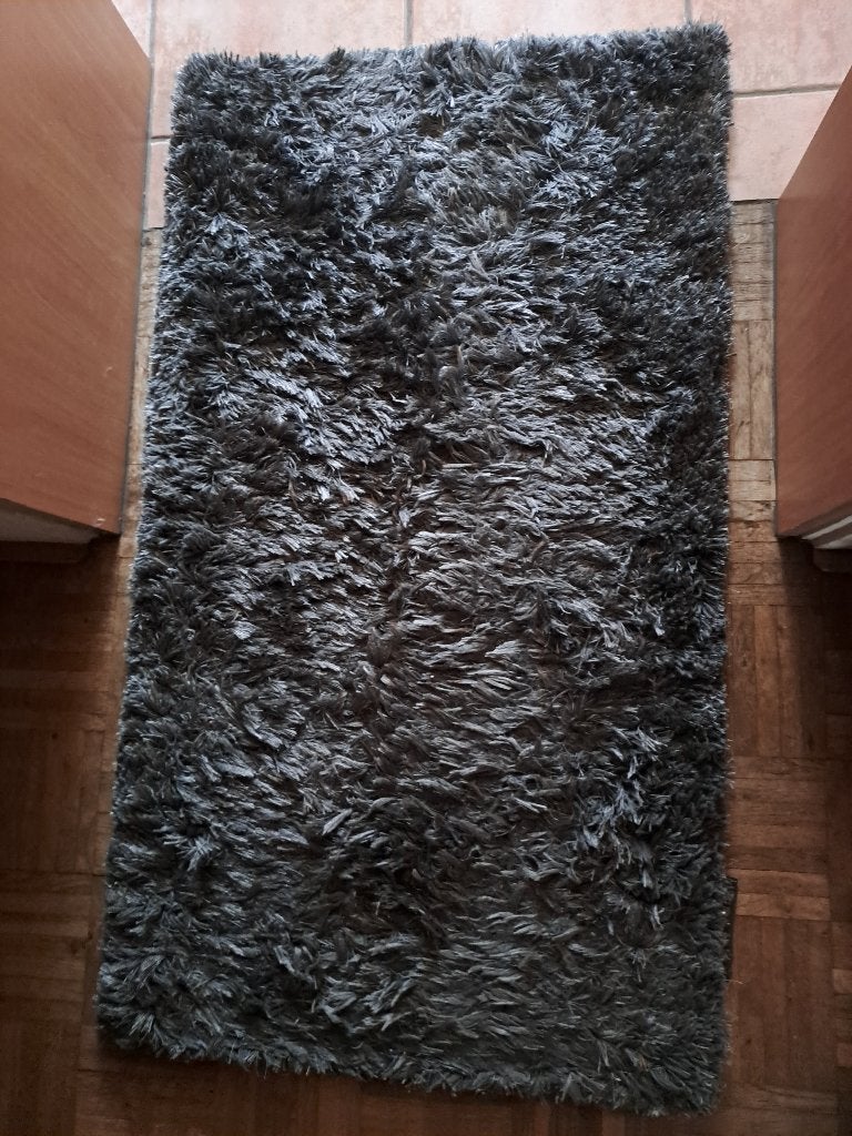 2 tapis de 60 x 110 cm., Gris, 50 à 100 cm, Comme neuf, Enlèvement
